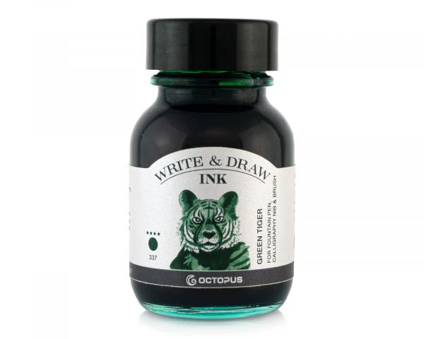 OCTOPUS FLUIDS - Write & Draw Ink 50ml | 337 Green Tiger