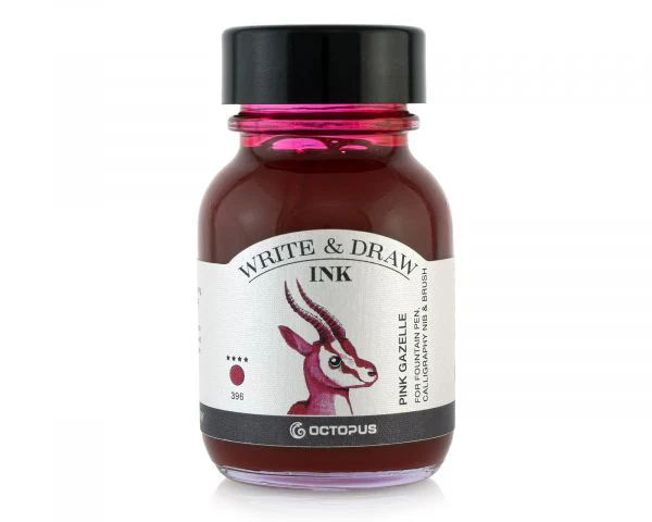 OCTOPUS FLUIDS - Write & Draw Ink 50ml | 396 Pink Gazelle