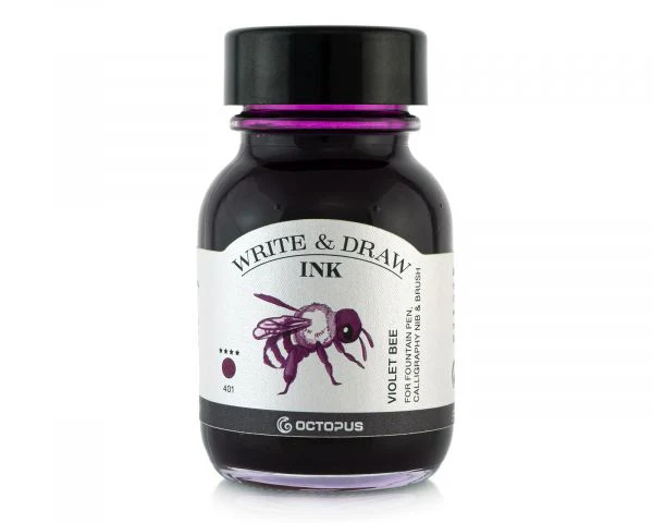 OCTOPUS FLUIDS - Write & Draw Ink 50ml | 401 Violet Bee