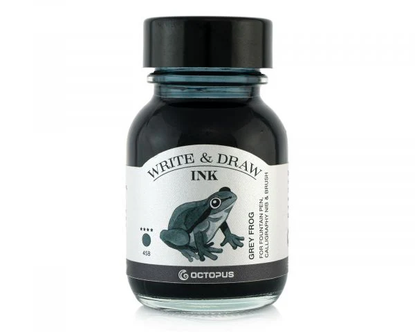 OCTOPUS FLUIDS - Write & Draw Ink 50ml | 458 Grey Frog