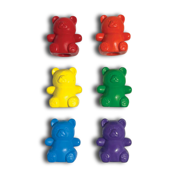 Ooly - Cuddly Cubs - Bear Finger Crayons - Set of 6 - Image 4