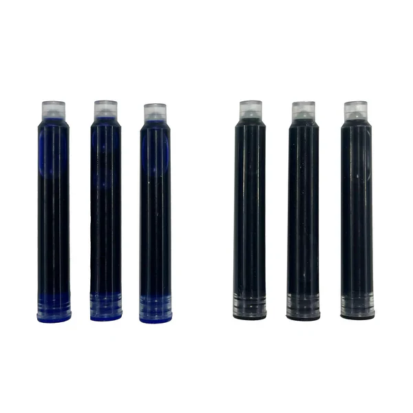 Ooly - Splendid Duo - Fountain Pen Refills - Black & Blue Ink Cartridges - Set of 6 - Image 3