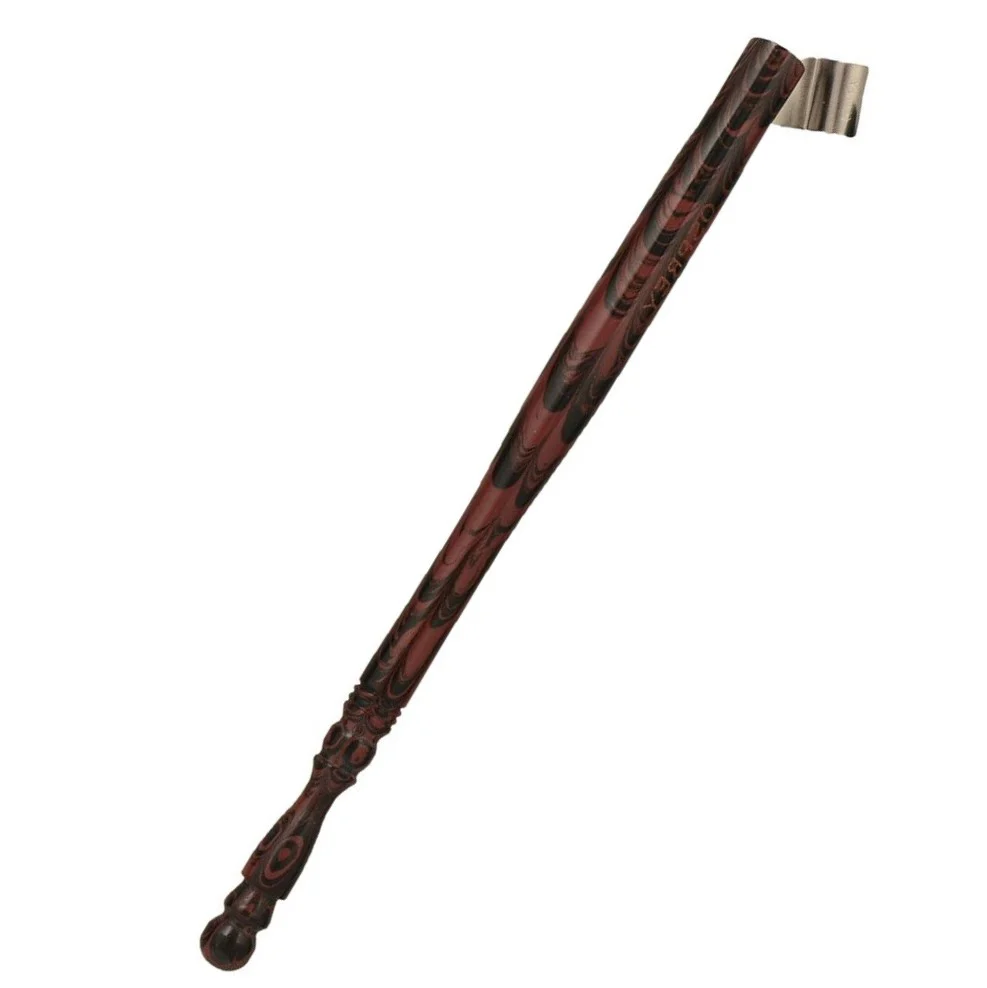 Osprey Pens - Incline - 6" Ebonite, Oblique Dip Penholder with Stainless Steel Flange - Image 4