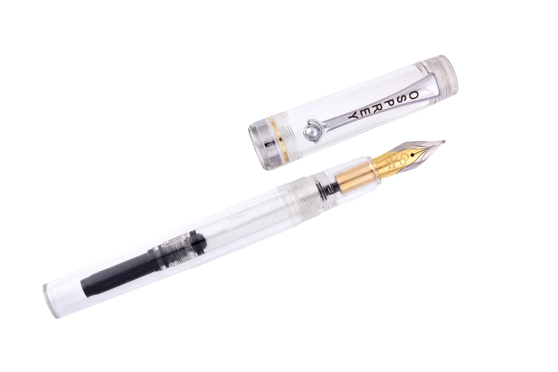 Osprey Pens - Madison Fountain Pen Body - Clear Demonstrator (Nib Not Included) - Image 2