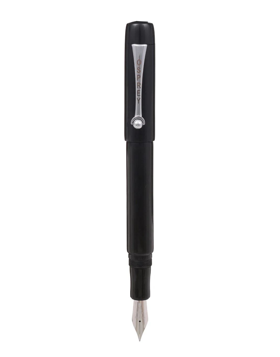 Osprey Pens - Milano Fountain Pen Body - Black Ebonite (Nib not Included) - Image 11