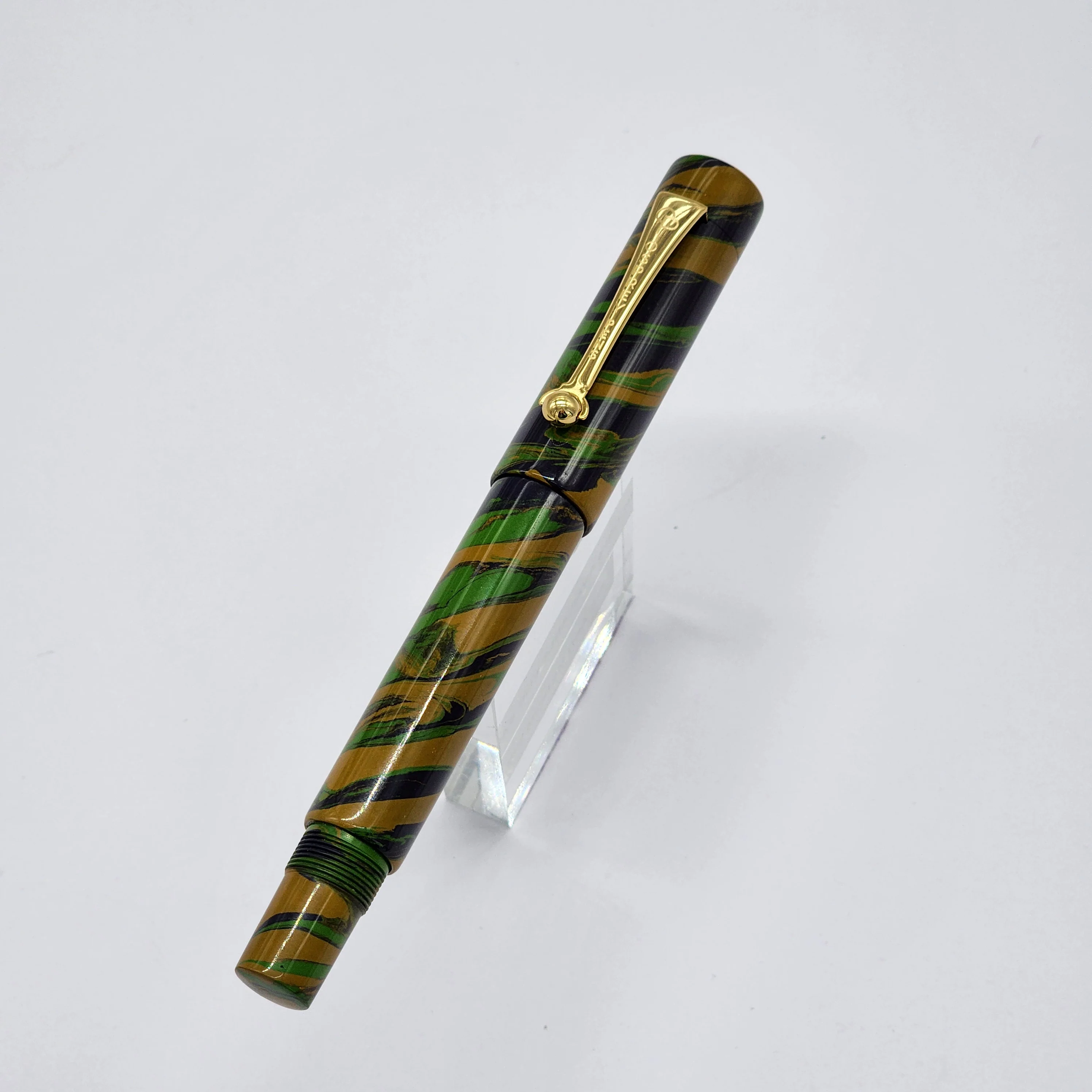 Osprey Pens - Milano Fountain Pen Body - Autumn Grove Ebonite (Nib Not Included)