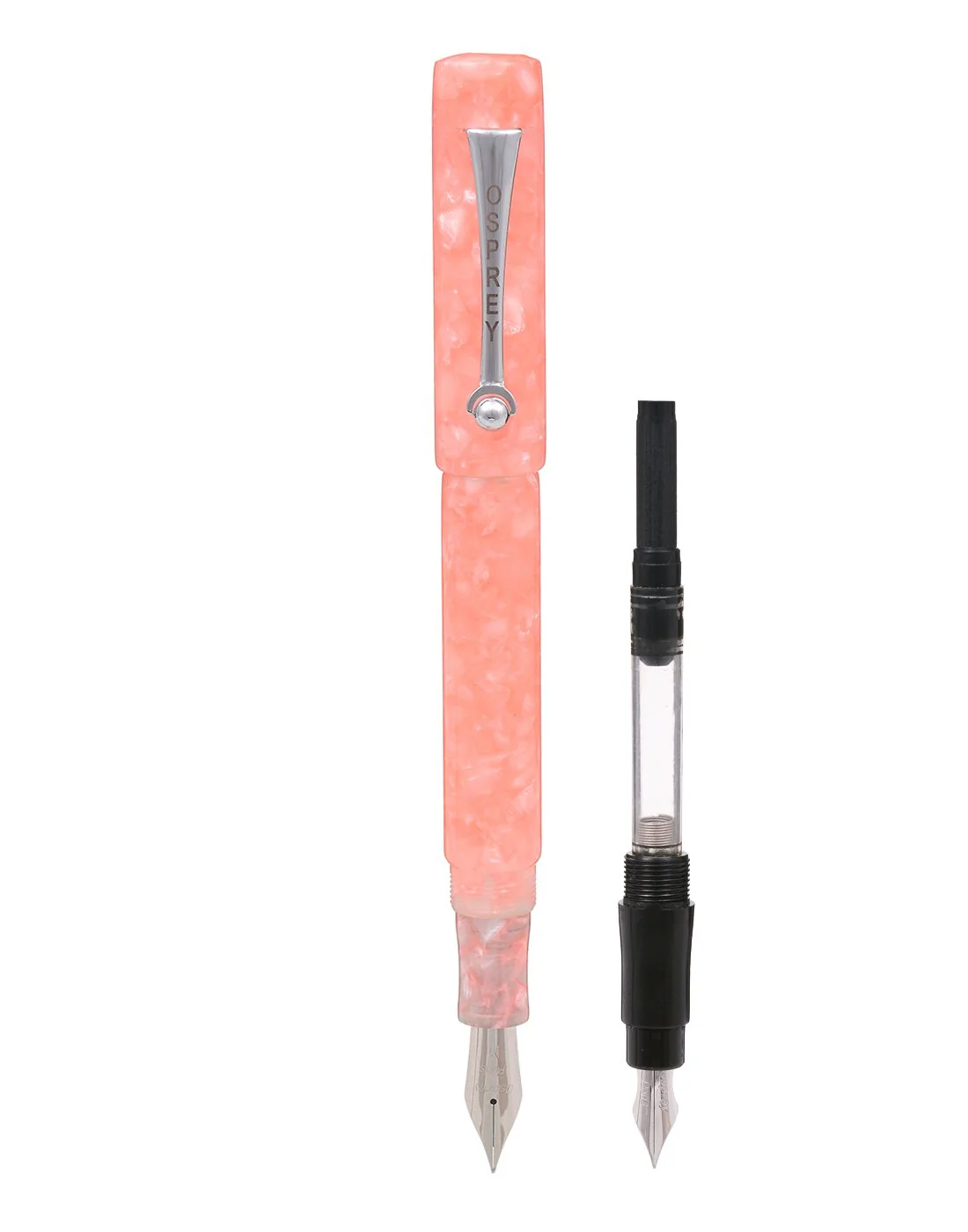 Osprey Pens - Milano Fountain Pen Body - Rose Quartz (Nib Not included) - Image 11