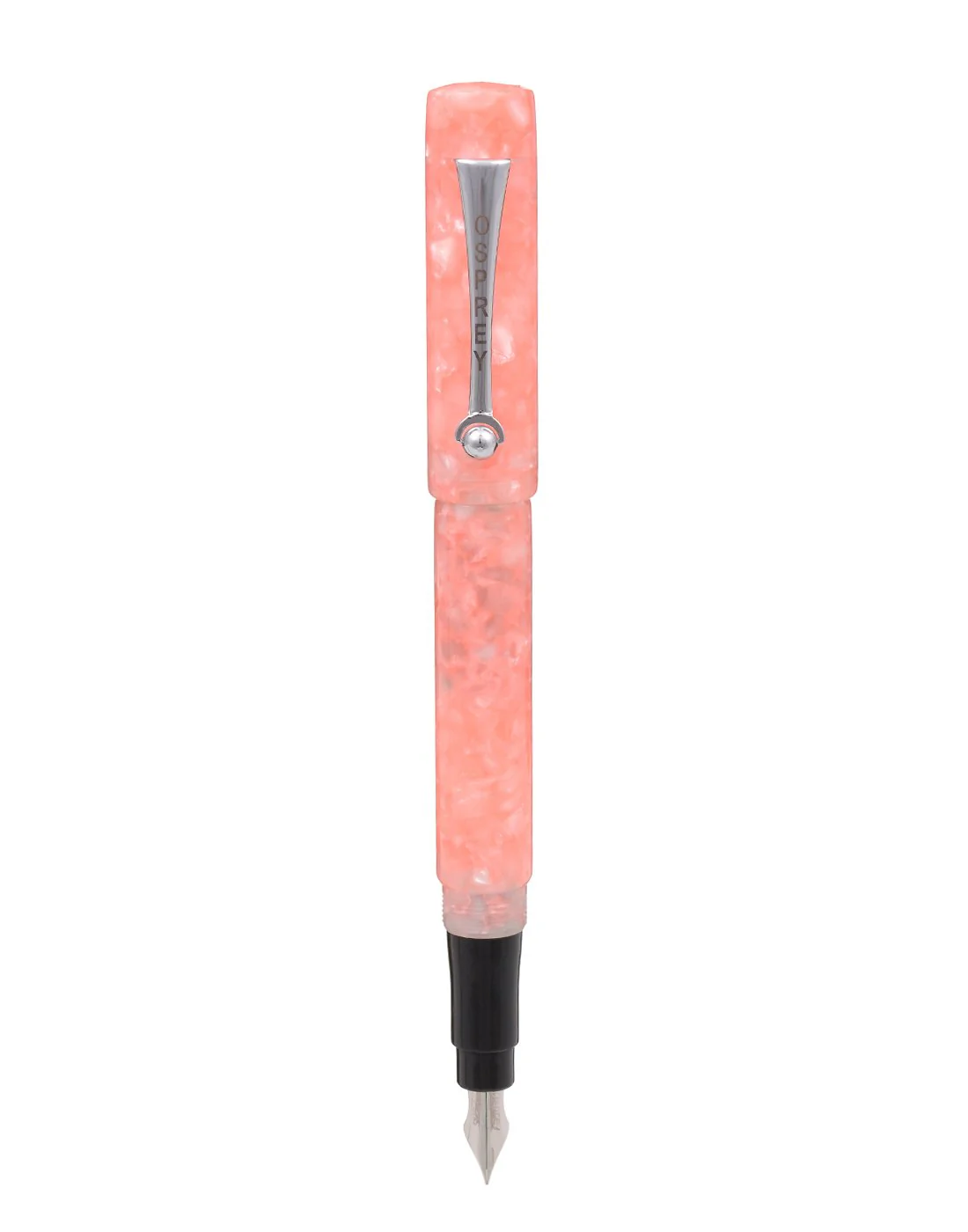 Osprey Pens - Milano Fountain Pen Body - Rose Quartz (Nib Not included) - Image 3