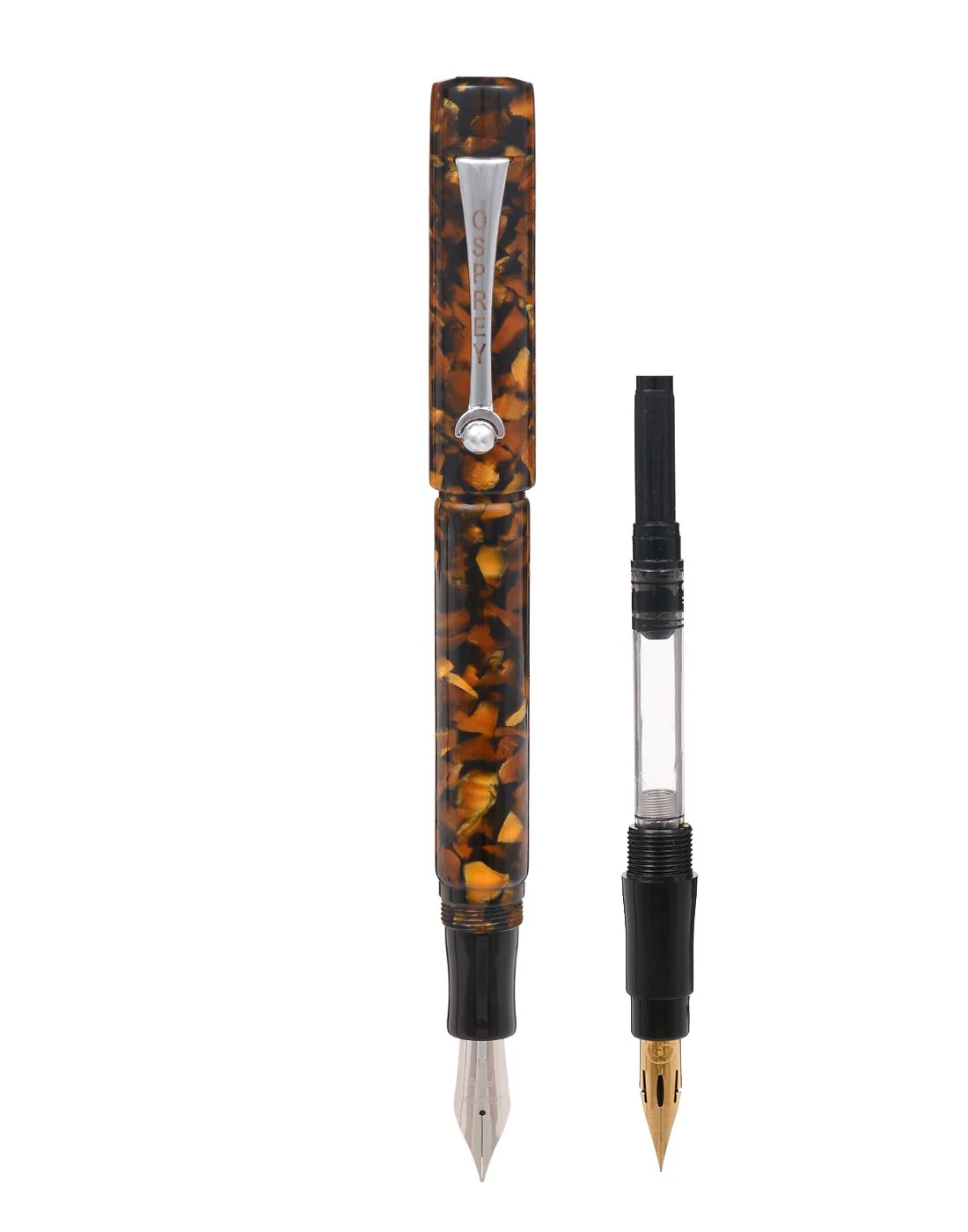 Osprey Pens - Milano Fountain Pen Body - Koroit Opal (Nib Not Included) - Image 3