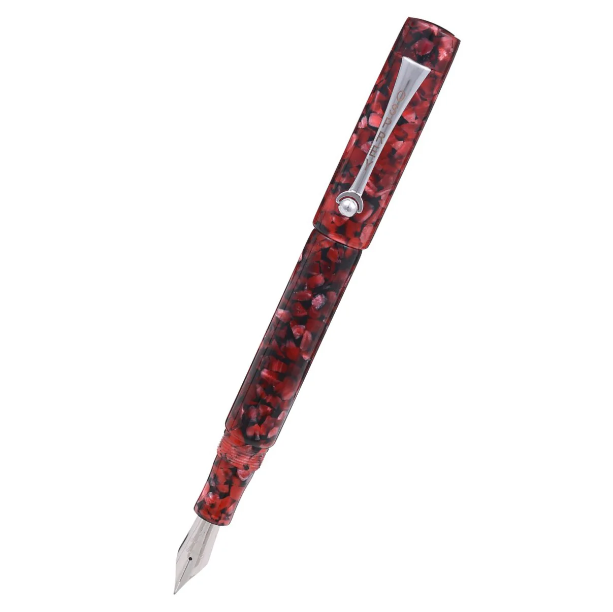 Osprey Pens - Milano Fountain Pen Body - Red Jasper (Nib Not Included)
