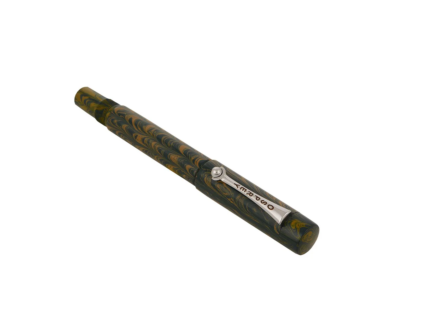 Osprey Pens - Milano Fountain Pen Body - Semper Fi Ebonite (Nib Not Included) - Image 2