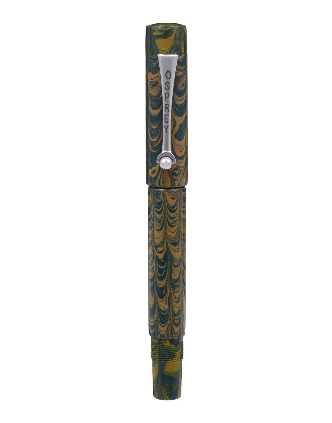 Osprey Pens - Milano Fountain Pen Body - Semper Fi Ebonite (Nib Not Included) - Image 4