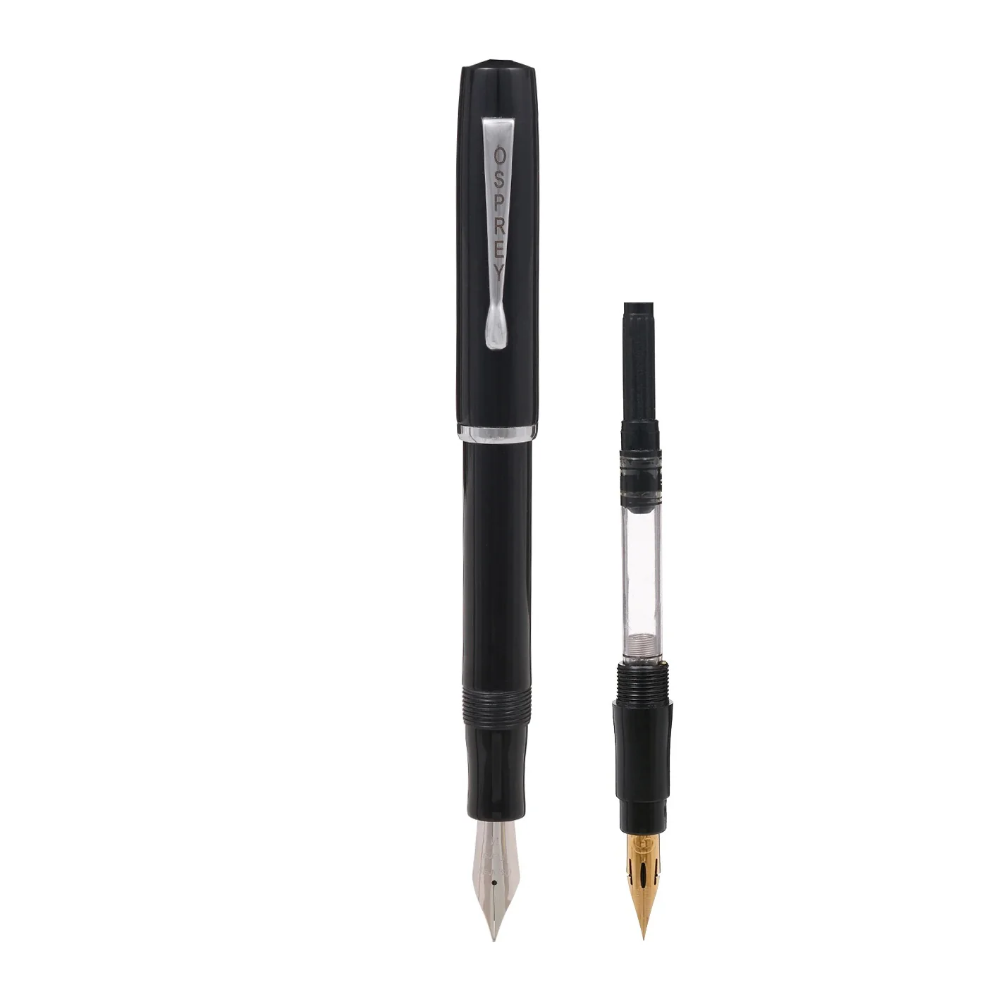 Osprey Pens - Scholar Fountain Pen Body - Black (Nib Not Included) - Image 10