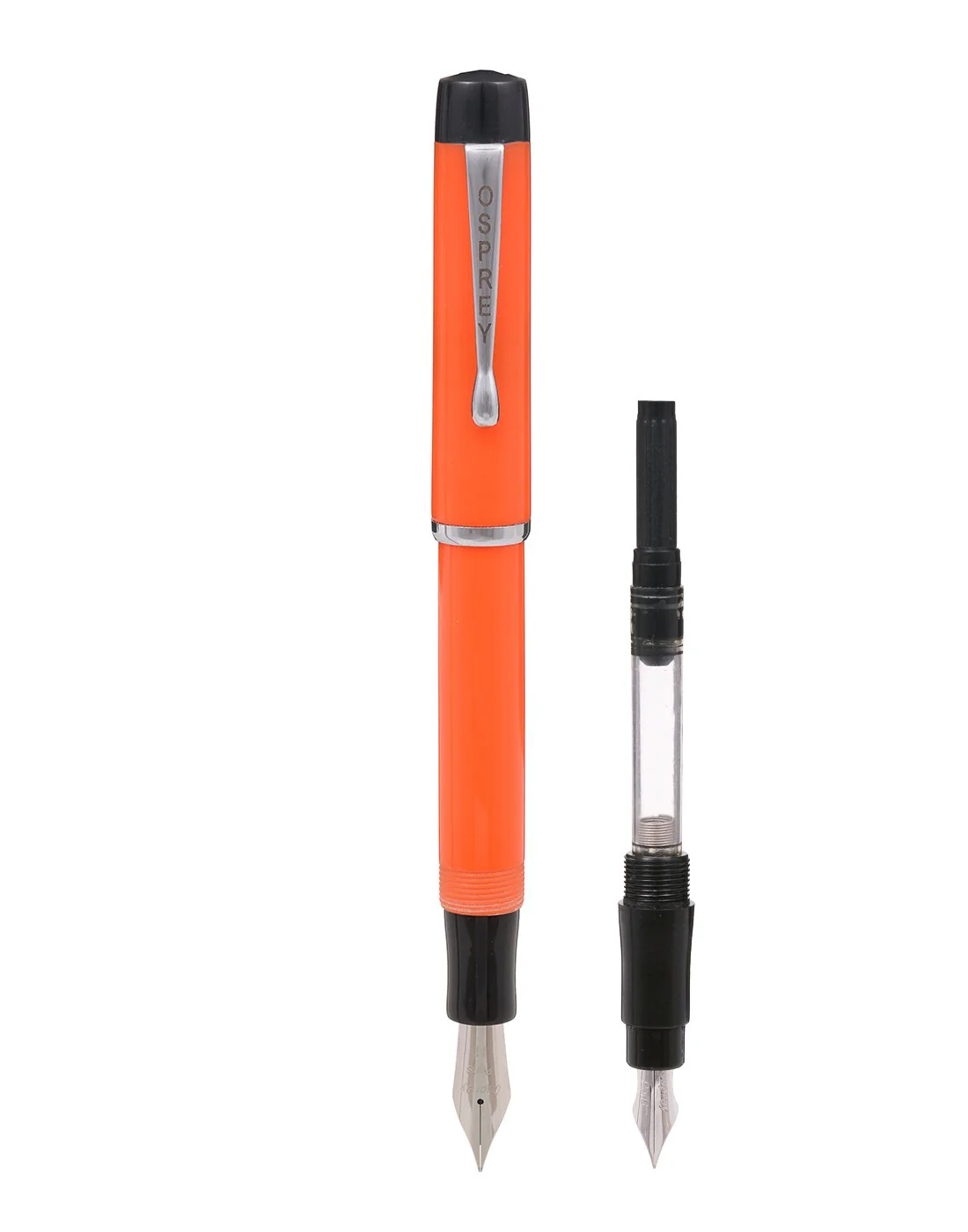 Osprey Pens - Scholar Fountain Pen Body - Duofold Orange (Nib Not Included) - Image 9