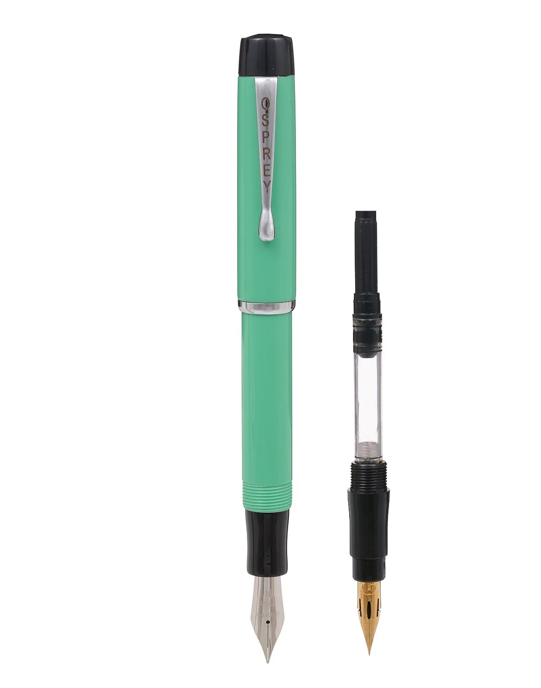 Osprey Pens - Scholar Fountain Pen Body - Rainforest Green (Nib Not Included) - Image 4