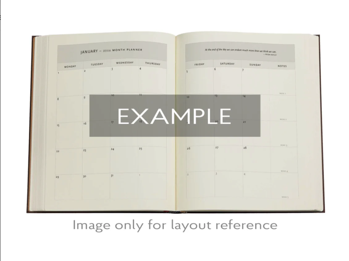Paperblanks - 2026 Week-At-a-Time, Azure, Equinoxe, Business Planners, Ultra, Business Planner, Elastic Band, 224 Pg, 80 GSM - Image 3