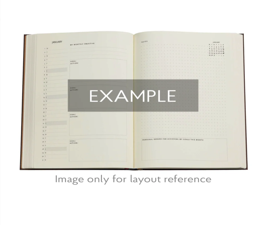 Paperblanks - 2026 Week-At-a-Time, Azure, Equinoxe, Business Planners, Ultra, Business Planner, Elastic Band, 224 Pg, 80 GSM - Image 4