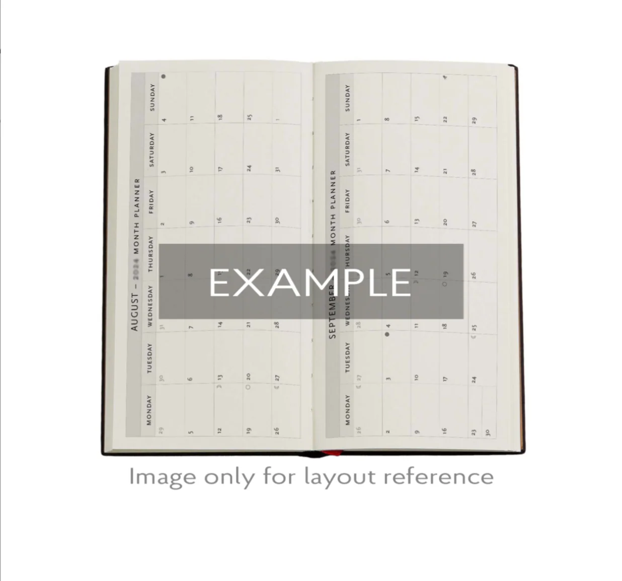 Paperblanks - 2026 Kara-ori Pink, Japanese Kimono, 12-Month Planner, Slim, Horizontal, Elastic Band, 160 Pg, 100 GSM - Image 3