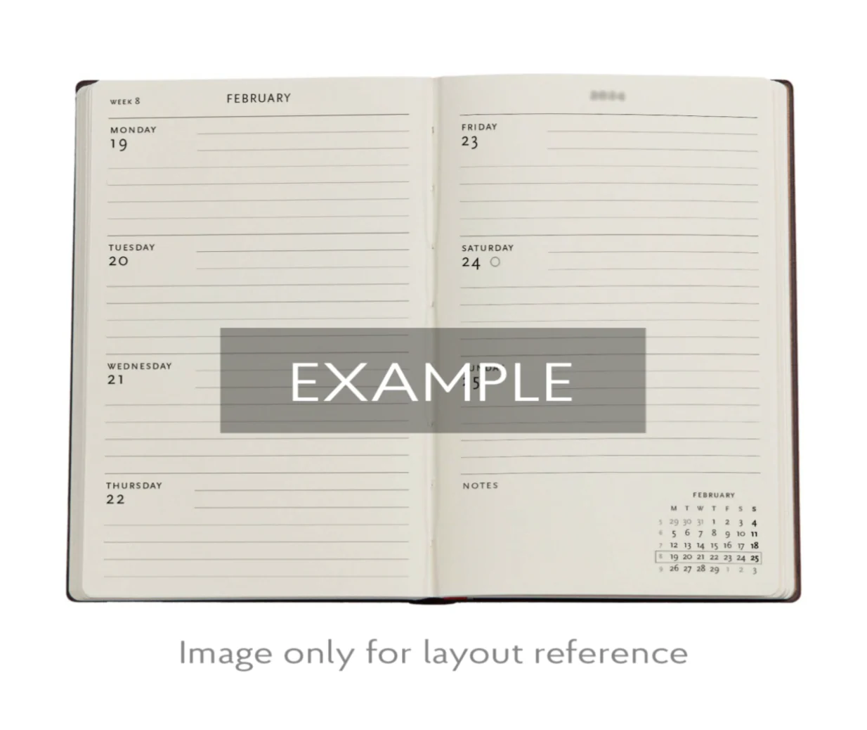 Paperblanks - 2026 Renoir, Letter to Morisot (1892), Embellished Manuscripts Collection, 12-Month Planner, Midi, Horizontal, Wrap, 160 Pg, 100 GSM - Image 2