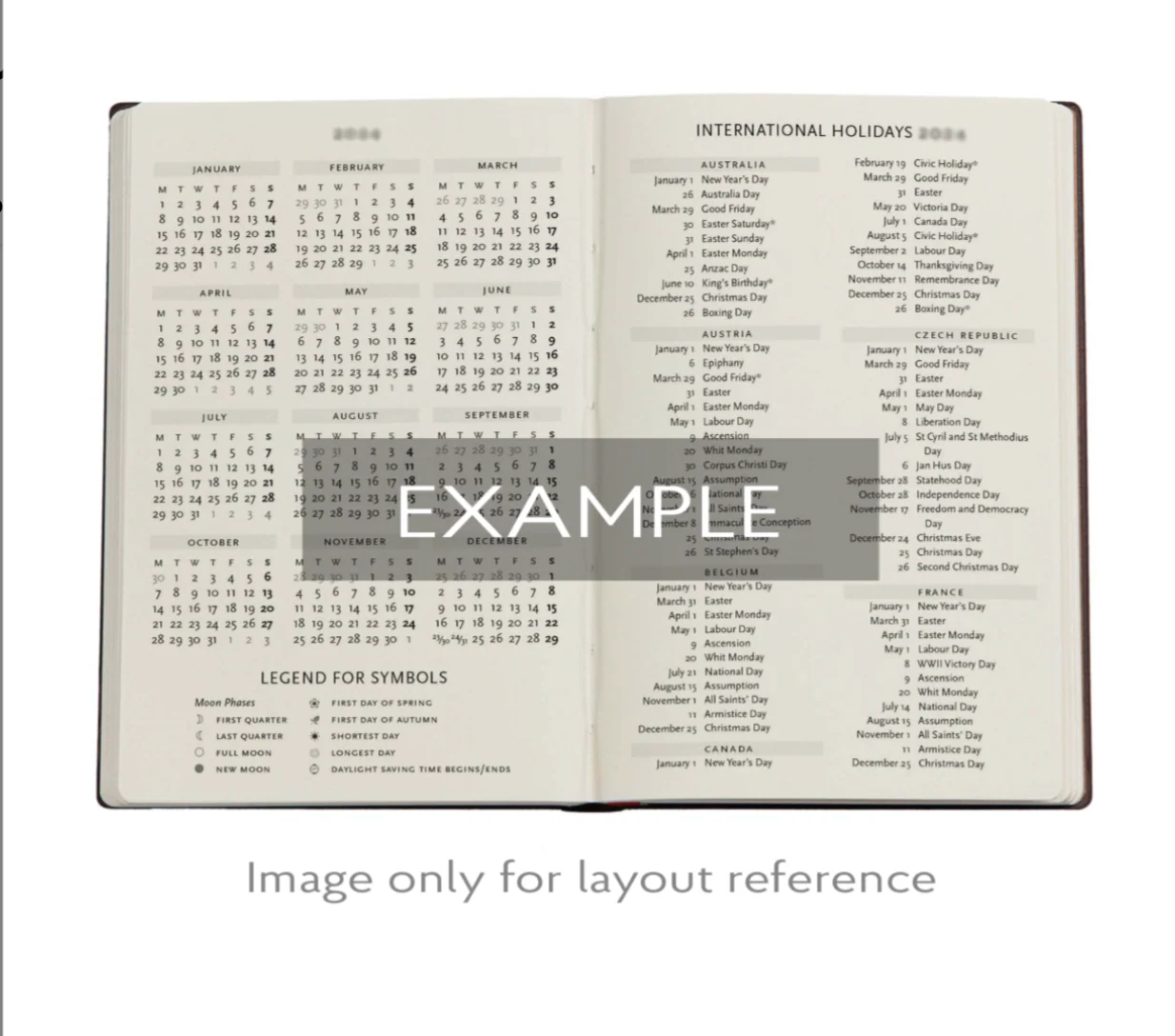 Paperblanks - 2026 Renoir, Letter to Morisot (1892), Embellished Manuscripts Collection, 12-Month Planner, Midi, Horizontal, Wrap, 160 Pg, 100 GSM - Image 4