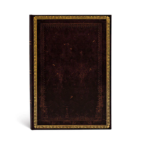Paperblanks - Hardcover Journal - Black Moroccan - Midi