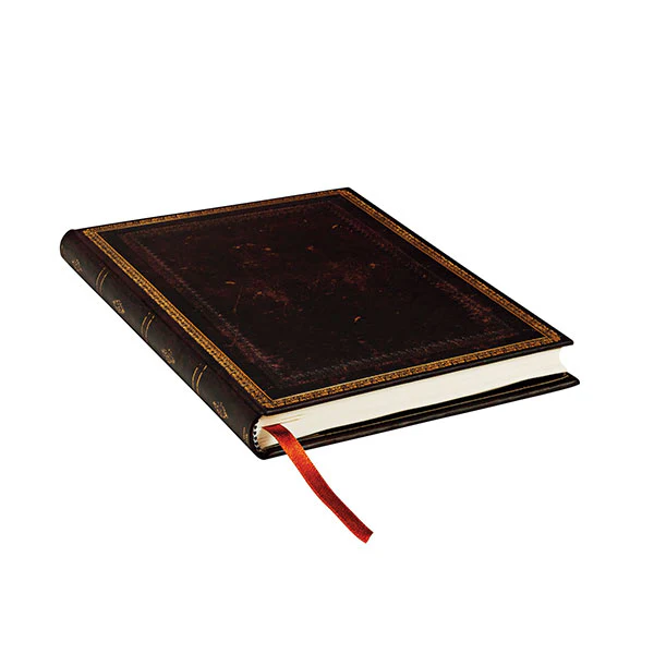 Paperblanks - Hardcover Journal - Black Moroccan - Midi - Image 2