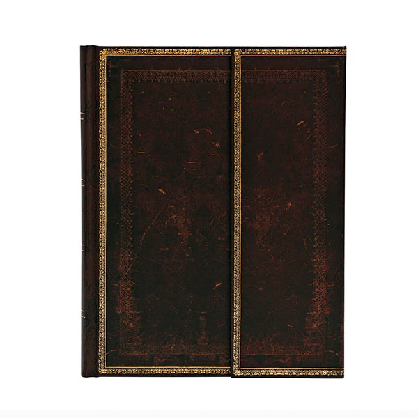 Paperblanks - Hardcover Journal - Black Moroccan - Ultra