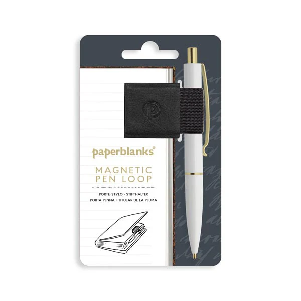 Paperblanks - Magnetic Pen Loop - Carbon Black