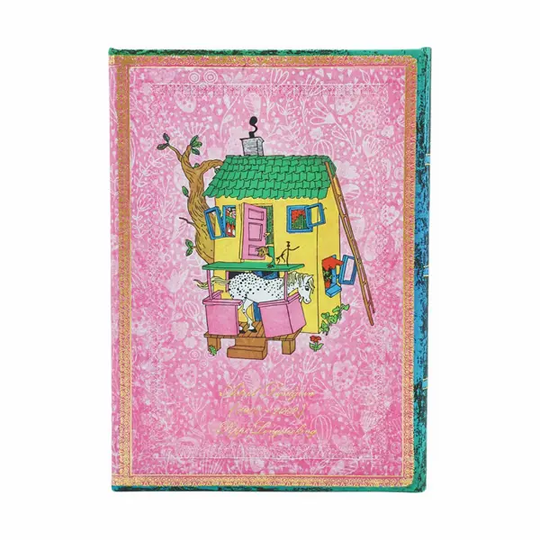 Paperblanks - Midi Hardcover Journal - Lined - Embellished Manuscripts Collection - Astrid Lindgren - Pippi Longstocking - Image 2