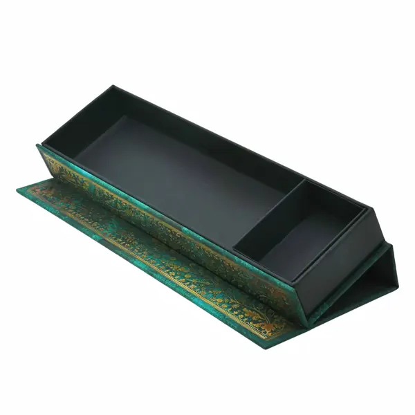 Paperblanks - Pencil Case - Nature's Grace - Emerald Flower - Image 2