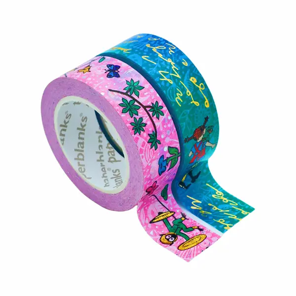 Paperblanks - Washi Tape - 2 Rolls -Astrid Lindgren - Pippi Longstocking