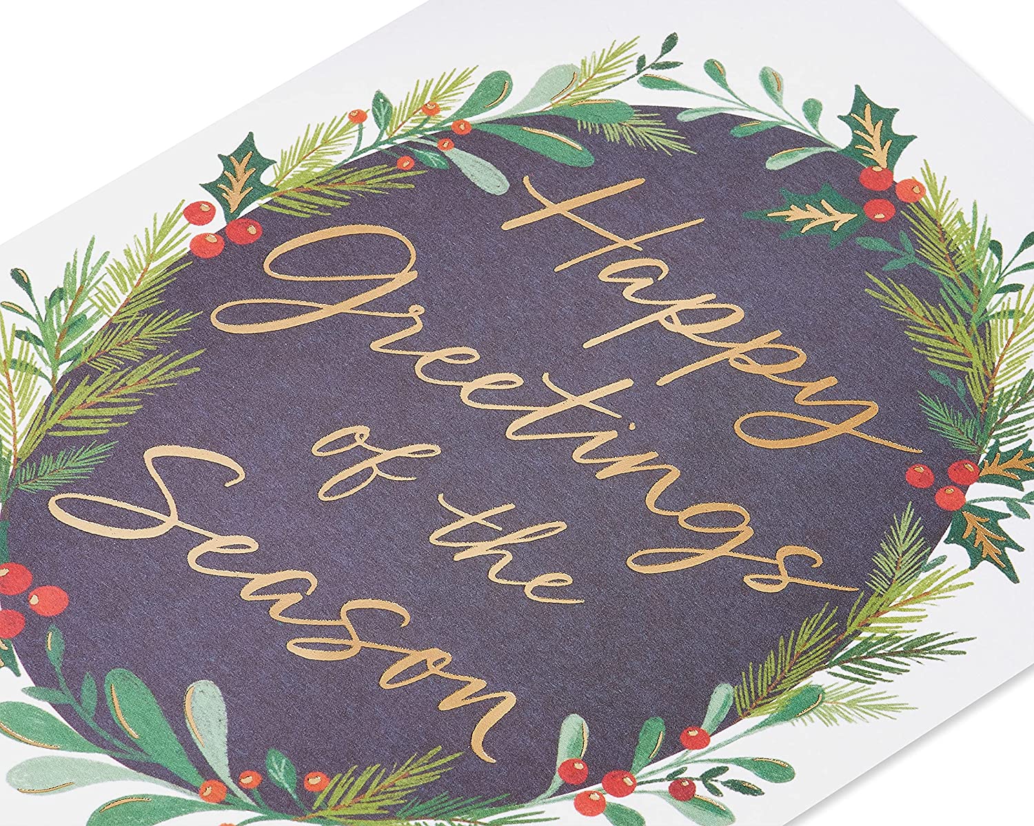 PAPYRUS - GREETINGS OF THE SEASON CHRISTMAS BOXED CARDS, 14-COUNT - Image 4