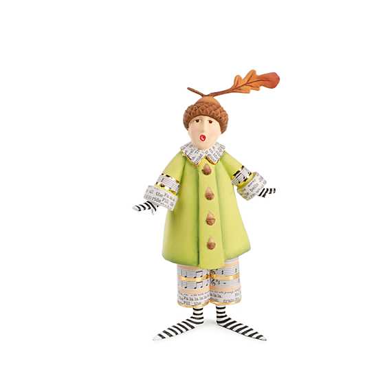 PATIENCE BREWSTER - Arlo Acorn Hat Holiday Caroler Figure