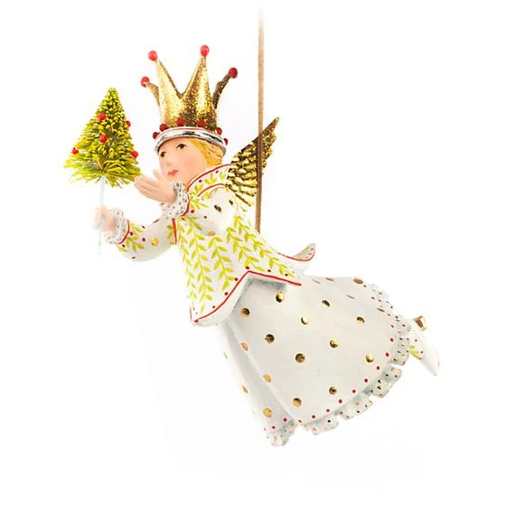 PATIENCE BREWSTER - Christmas Paradise Angel Mini Ornament 5"
