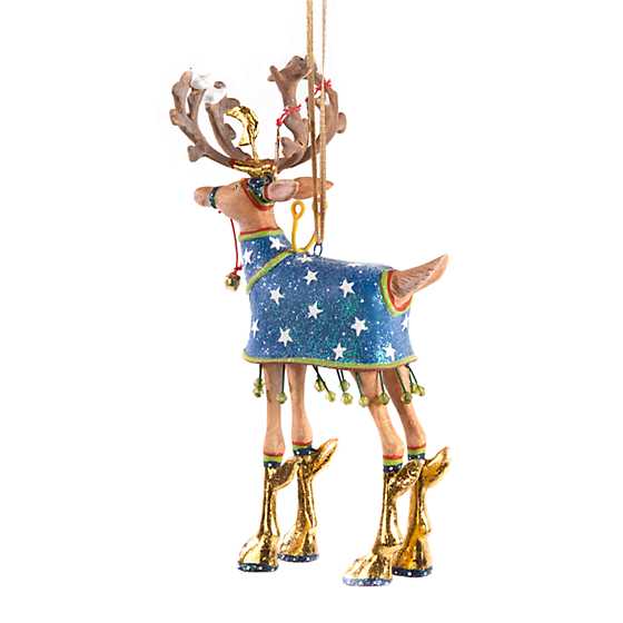 PATIENCE BREWSTER - Dash Away Comet Reindeer Ornament 6.5" - Image 2