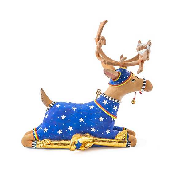 PATIENCE BREWSTER - Dash Away Sitting Comet Reindeer Figure - Image 2
