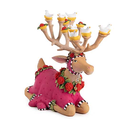 PATIENCE BREWSTER - Dash Away Sitting Donna Reindeer Figure
