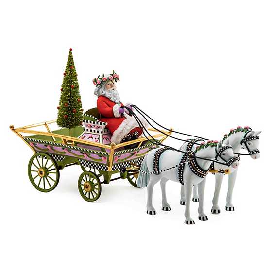 Patience Brewster -  Holiday Caroler Horse Drawn Sleigh - Image 2