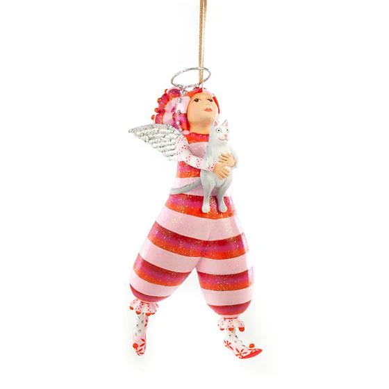 PATIENCE BREWSTER - Kitty Paradise Angel Ornament 6"