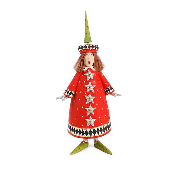 PATIENCE BREWSTER - Mariah Red Polka Dot Holiday Caroler Figure