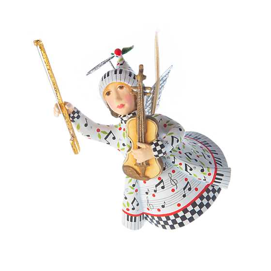 PATIENCE BREWSTER - Music Is Paradise Angel Ornament