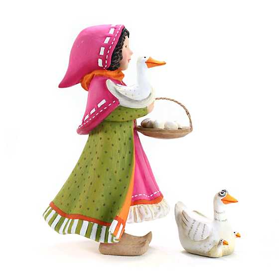 Patience Brewster - Nativity Girl With Duck Figures (Set of 2) - Image 3