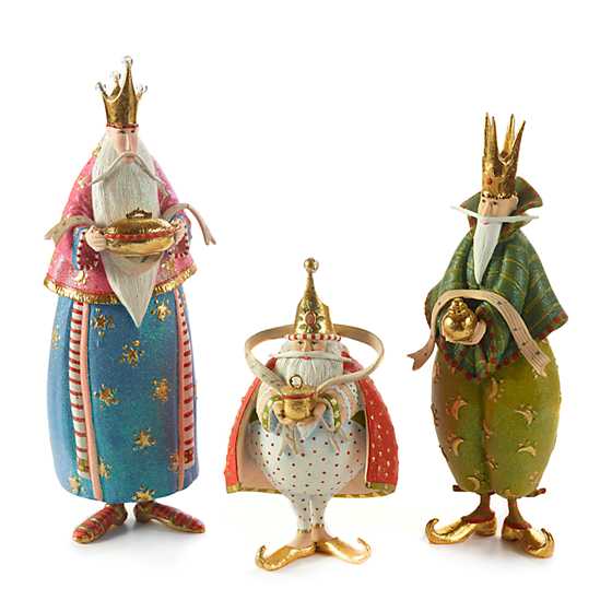 PATIENCE BREWSTER -  Nativity Three Kings - Magi Figures