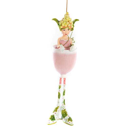 PATIENCE BREWSTER - Petal Rose Wine Girl Ornament
