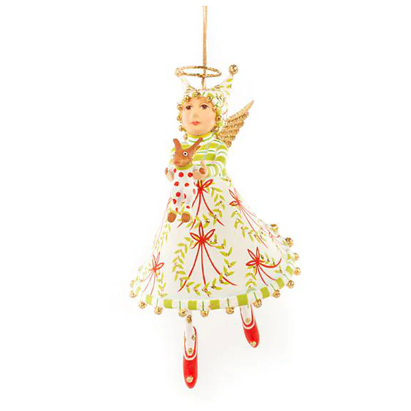 PATIENCE BREWSTER - Puppy Paradise Angel Ornament