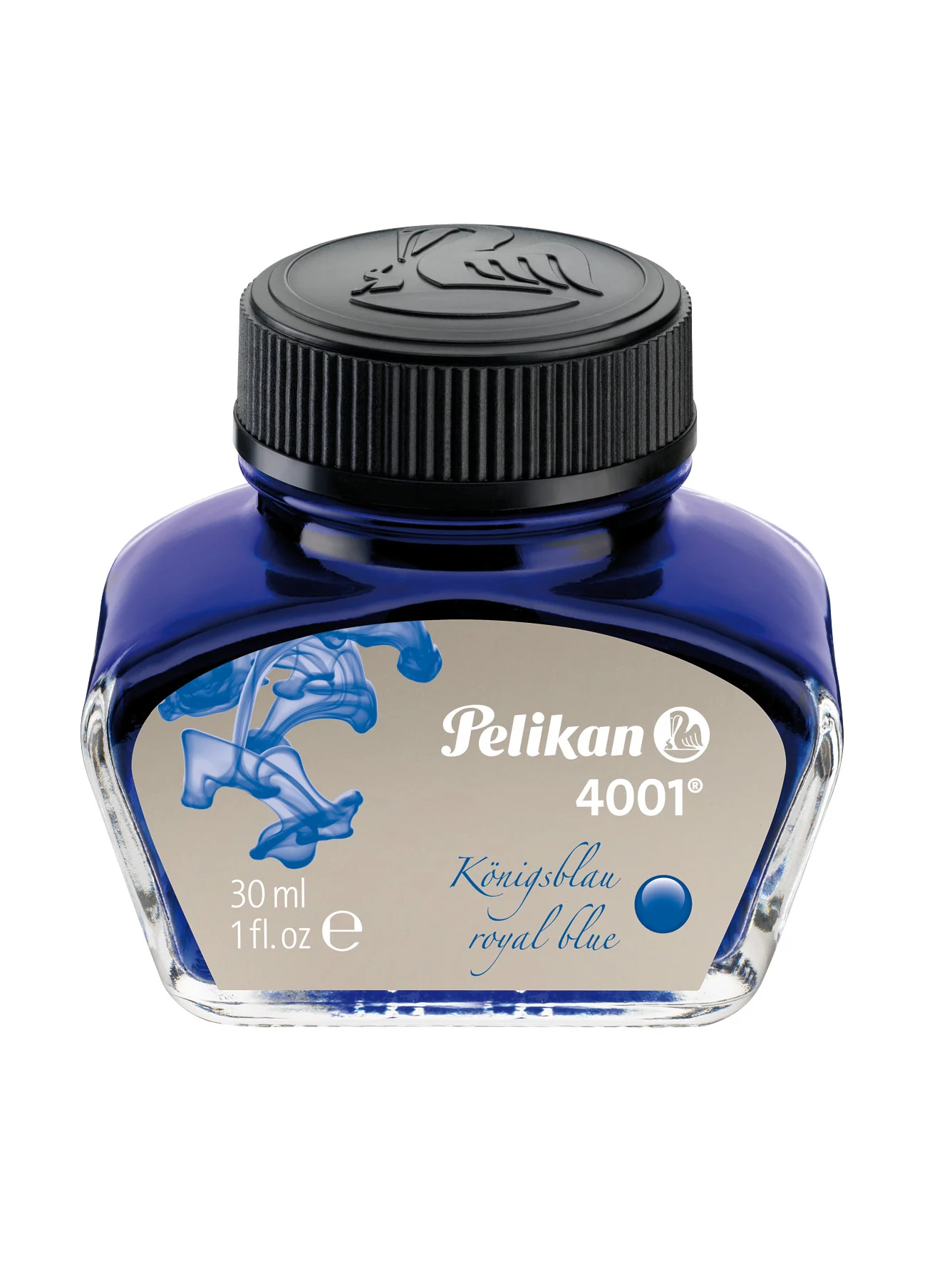 Pelikan - 4001 Fountain Pen Ink - 30ml Bottled Ink - Royal Blue
