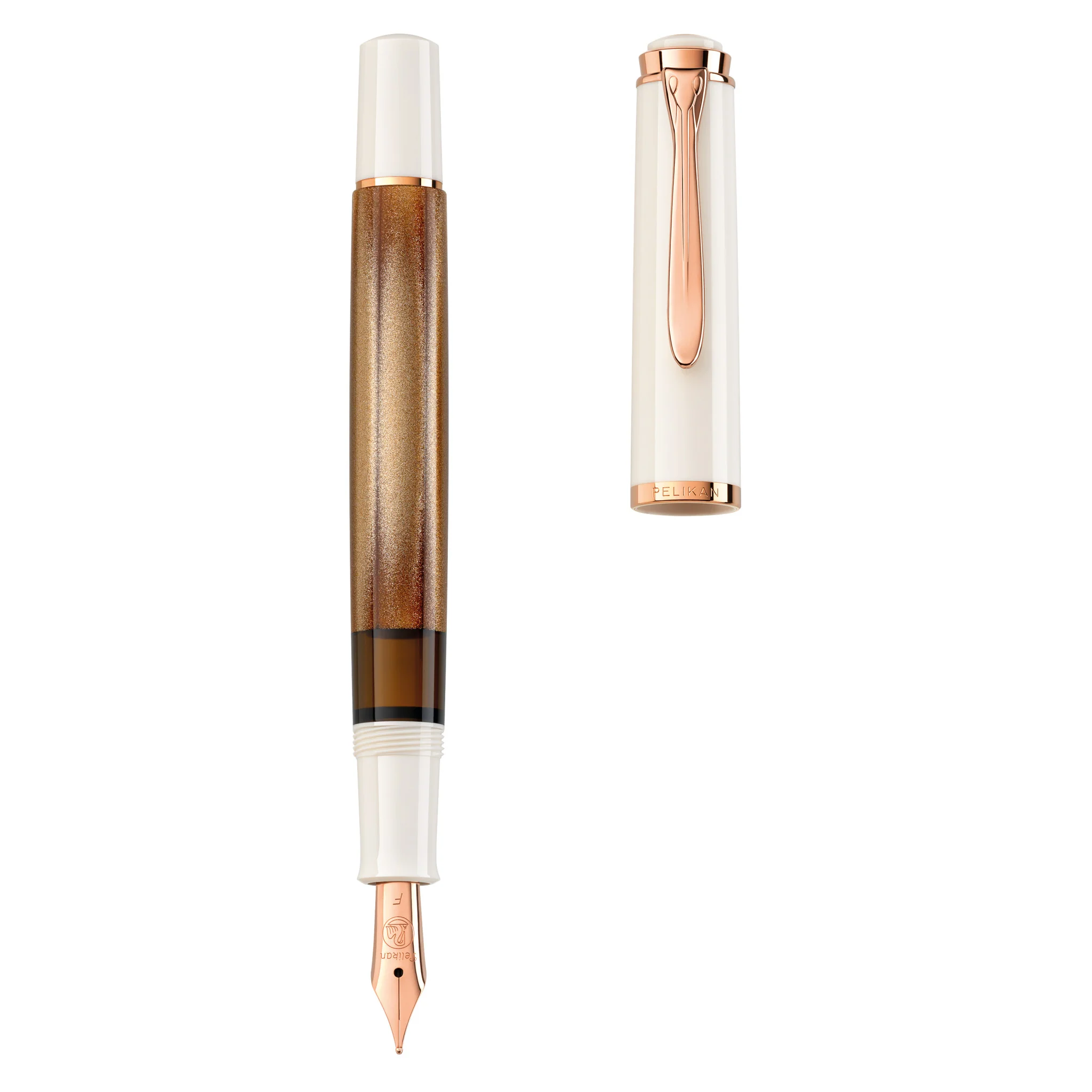 Pelikan - Classic M200 Fountain Pen - Copper Rose Gold (Special Edition) - Image 3