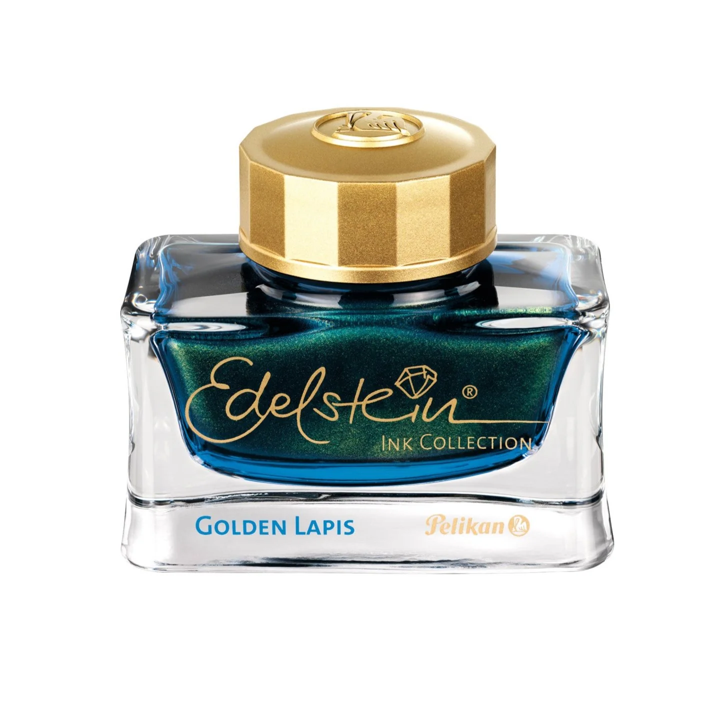 Pelikan Classic M200 Fountain Pen & Ink - 2024 Special Edition - Golden Lapis - Giftbox Set - Image 4