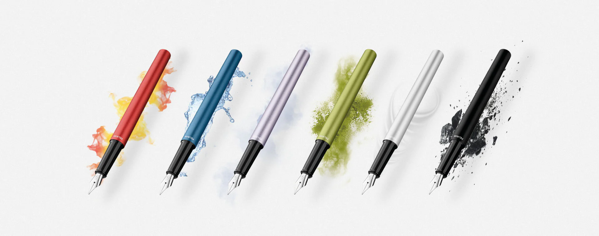 Pelikan - Ineo Fountain Pen - Green Oasis - Image 3
