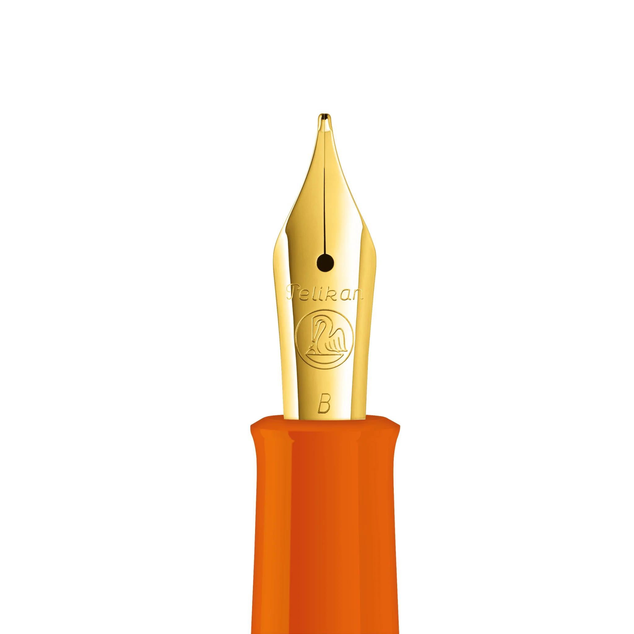 Pelikan M200 Fountain Pen - Orange Delight - Special Edition - Image 3